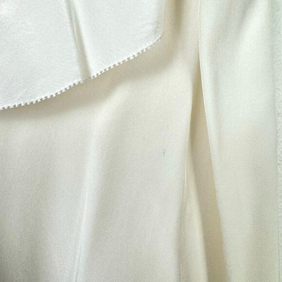 Lilly Pulitzer NWT Lachelle Top Ivory Cream 100% Silk Halter Slip Tank - Picture 7 of 11